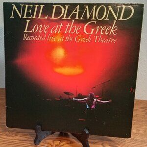 NEIL DIAMOND Love At The Greek 1977 Vinyl 2xLP Columbia KC2 34404 - VG